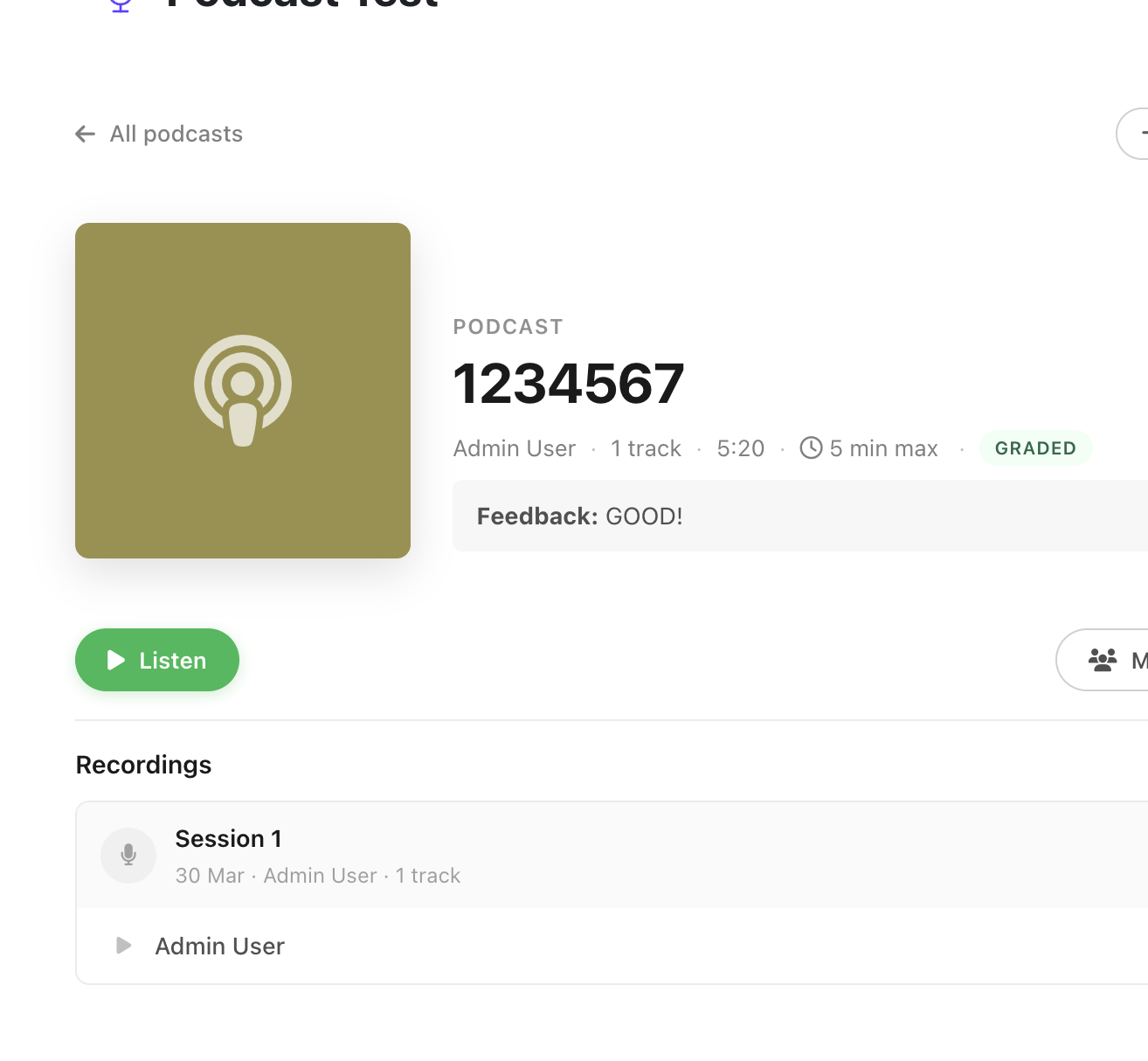 Podcast screenshot 2